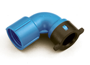 37972 1/2" Blu-Lock female Elbow - 1/2" FNPT 